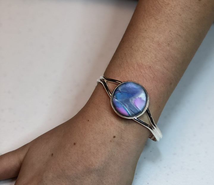 25mm Round Focal Bangle - Hope 2-Sale-Tiry Originals, LLC