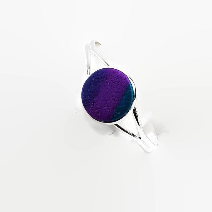 25mm Round Focal Bangle - Hope-Sale-Tiry Originals, LLC