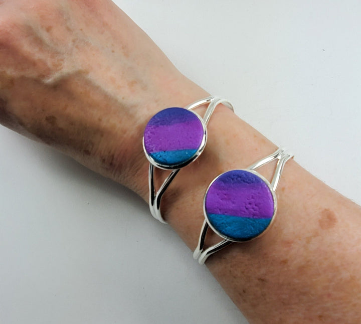 25mm Round Focal Bangle - Hope-Sale-Tiry Originals, LLC