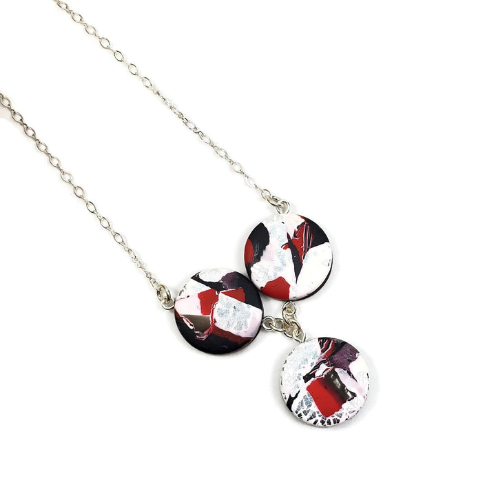 3 Coin Link Necklace - Scarlett-Necklace-Tiry Originals, LLC