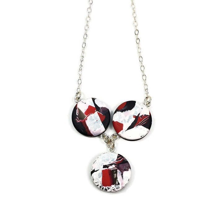 3 Coin Link Necklace - Scarlett-Necklace-Tiry Originals, LLC