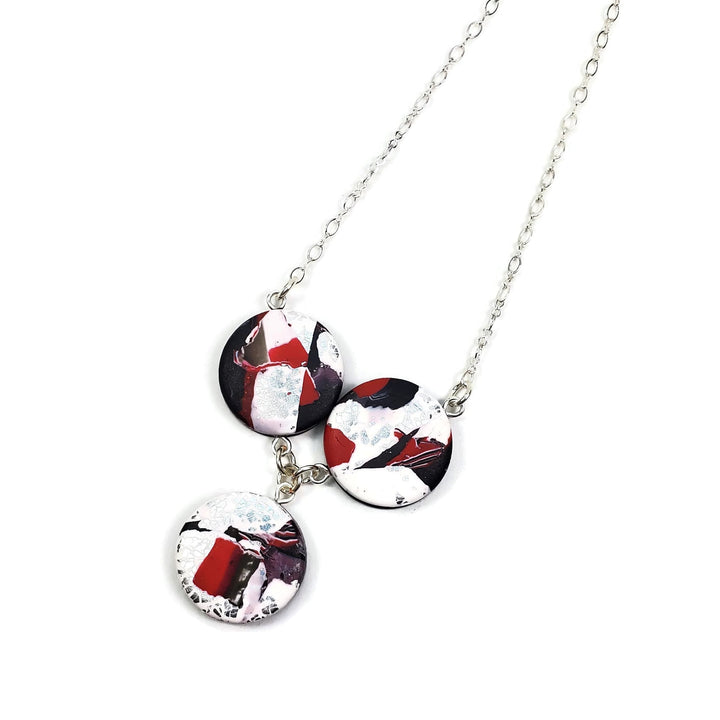 3 Coin Link Necklace - Scarlett-Necklace-Tiry Originals, LLC