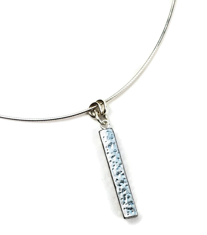 Bar Pendant - Chrome-Pendants-Tiry Originals, LLC