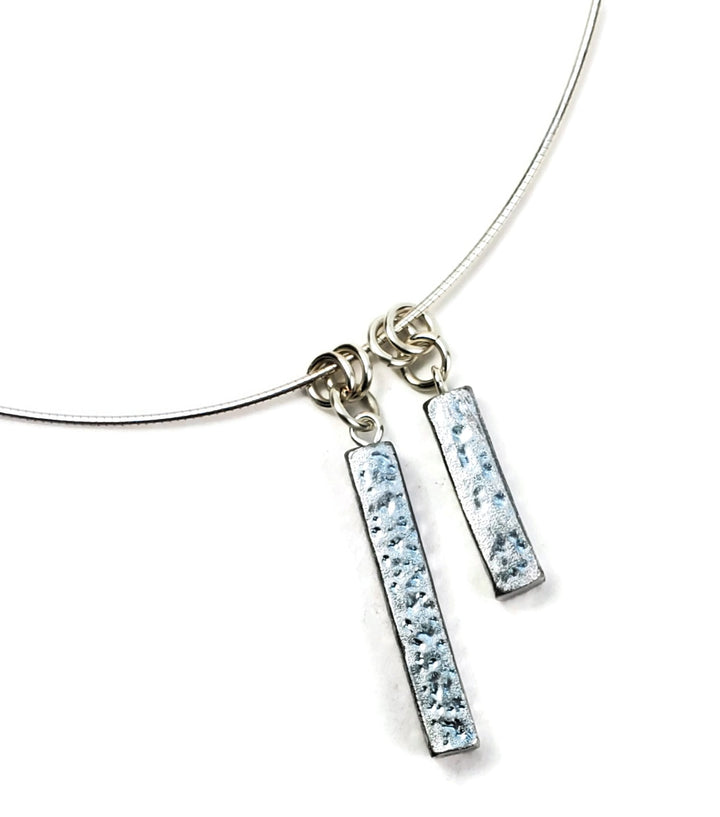 Bar Pendant - Chrome-Pendants-Tiry Originals, LLC