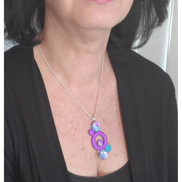 Bubbles Pendant- Single Circle - Hope-Sale-Tiry Originals, LLC