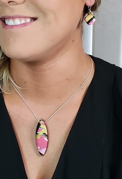 3/4" x 2-1/4" Sharp Dagger Pendant - A Day in Paris-Sale-Tiry Originals, LLC