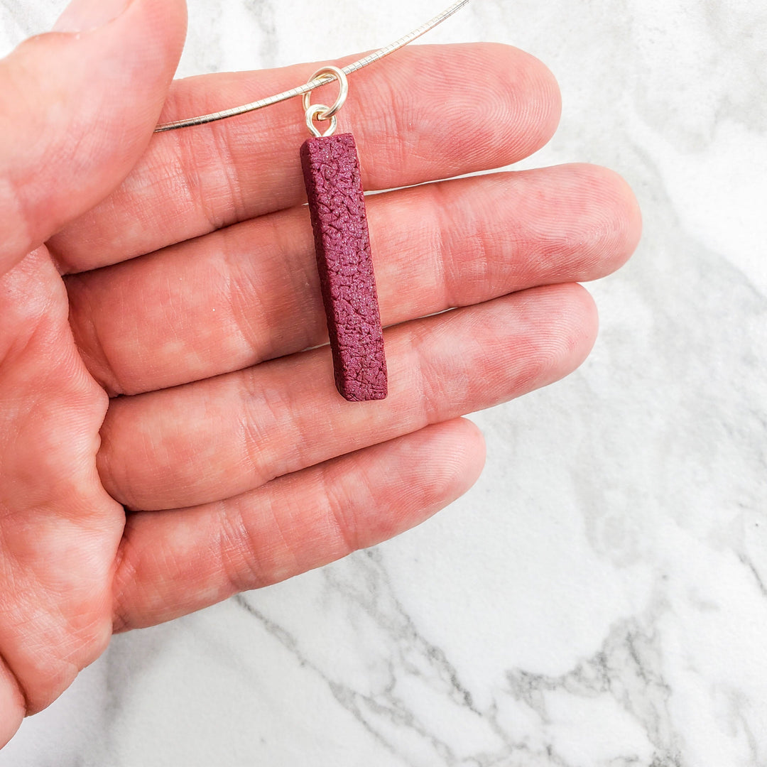 Bar Pendant - Solid Colors-Pendants-Tiry Originals, LLC