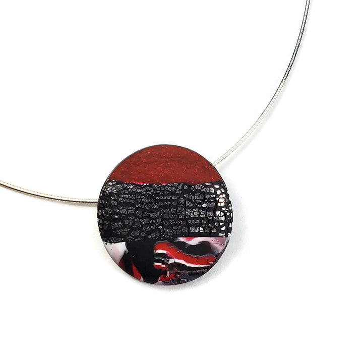 Large Round Pendant - Scarlett-Pendants-Tiry Originals, LLC