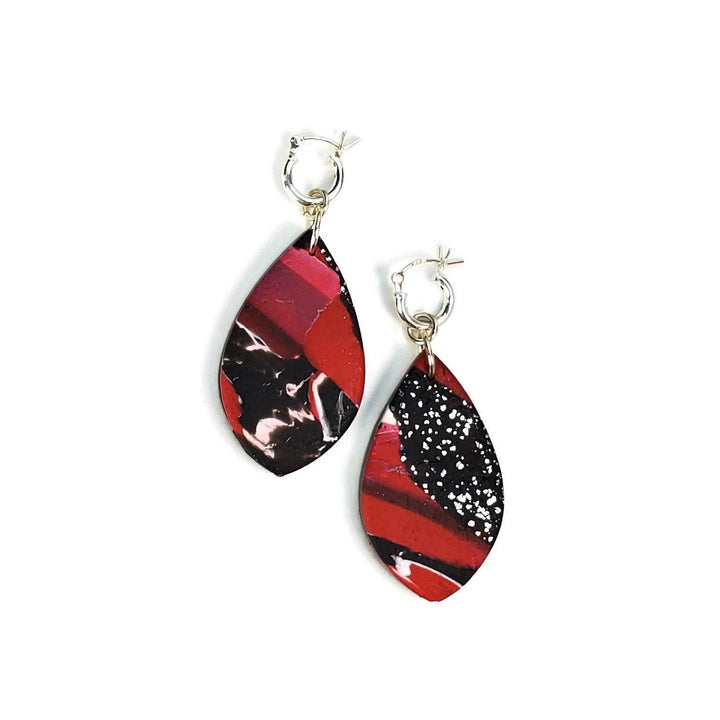 Large Teardrop Dangle Earring - Scarlett-Earrings-Tiry Originals, LLC