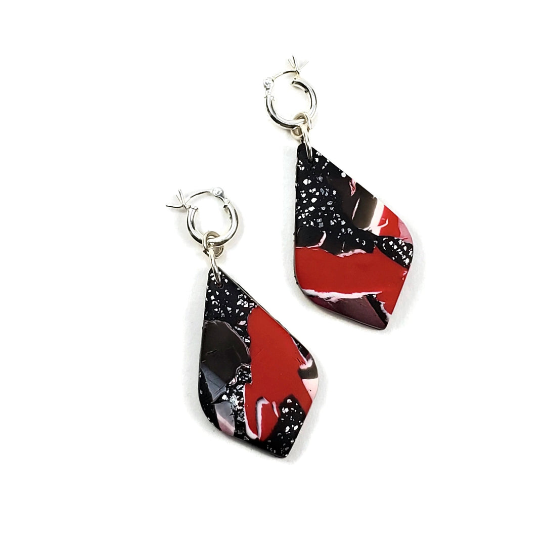 Large Teardrop Dangle Earring - Scarlett-Earrings-Tiry Originals, LLC