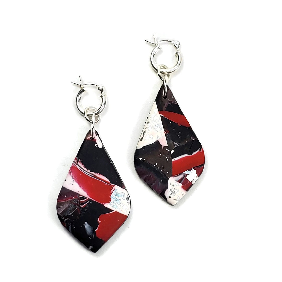 Large Teardrop Dangle Earring - Scarlett-Earrings-Tiry Originals, LLC