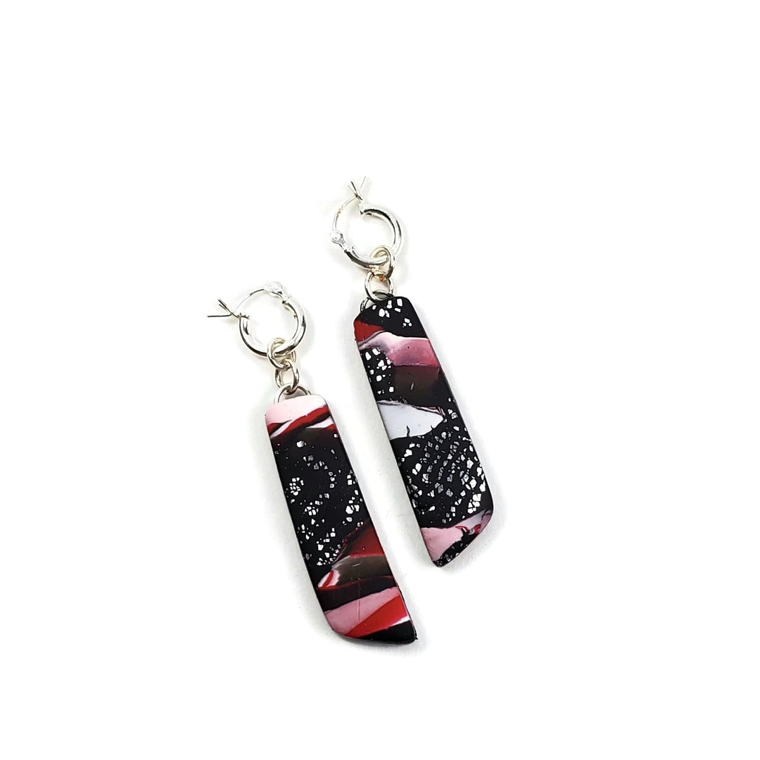 Long Strip Dangle Earring - Scarlett-Earrings-Tiry Originals, LLC