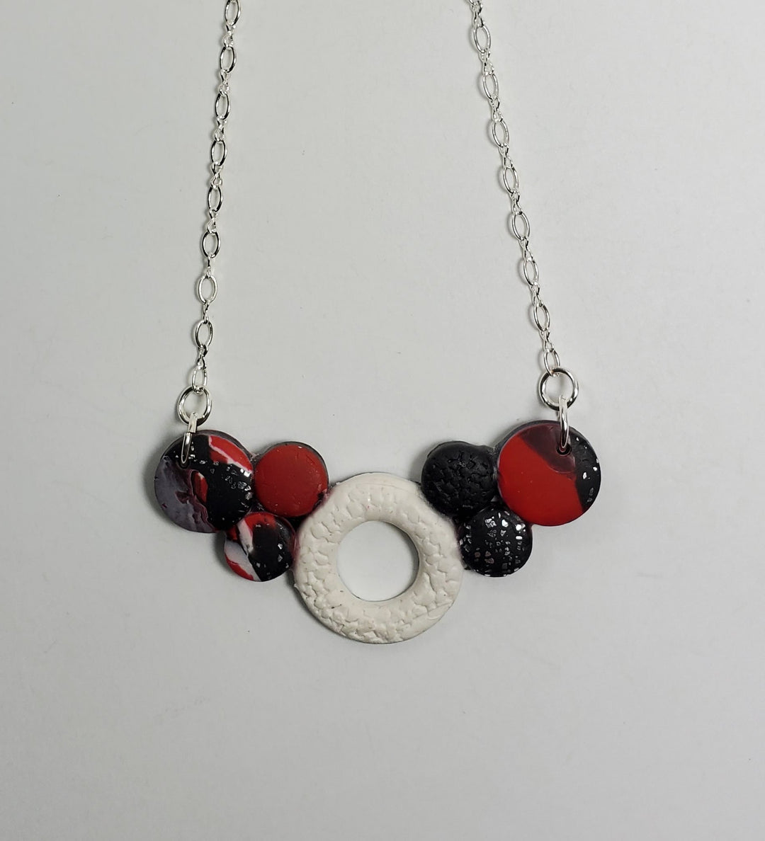 Medium Bubbles Necklace - Scarlett-Sale-PMN16 3 Red-Option #3-Tiry Originals, LLC