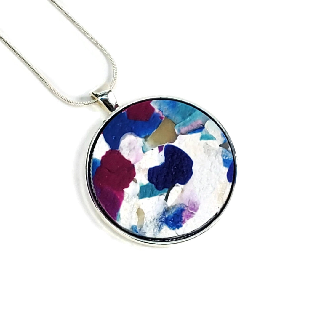 Medium Round Pendant - Various Colors-Sale-Tiry Originals, LLC