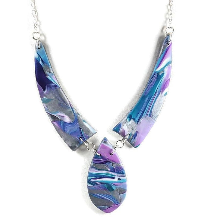 Mosaic 3 Piece Drop Necklace - Hope-Necklace-Tiry Originals, LLC