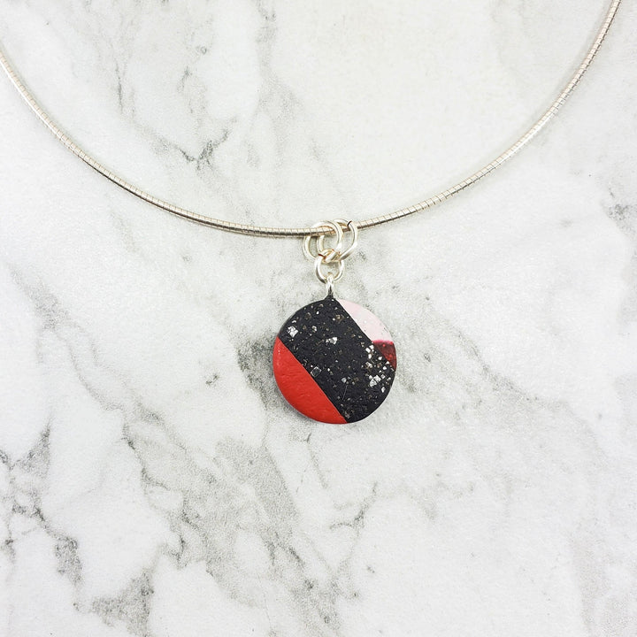 Small Round Pendant - Scarlett-Pendants-Tiry Originals, LLC