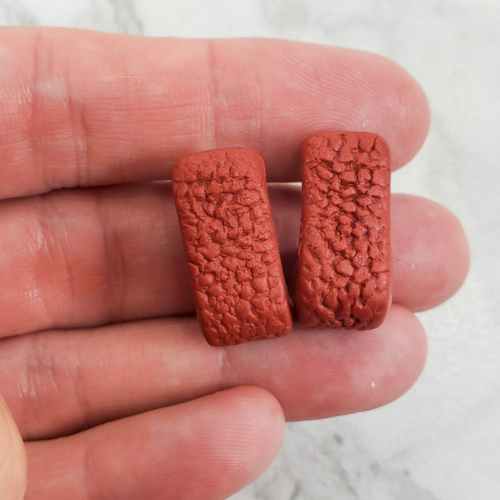 Solid Color Copper Huggie Earrings - Stylish and Elegant Accessory for Any Occasion-Earrings-Tiry Originals, LLC