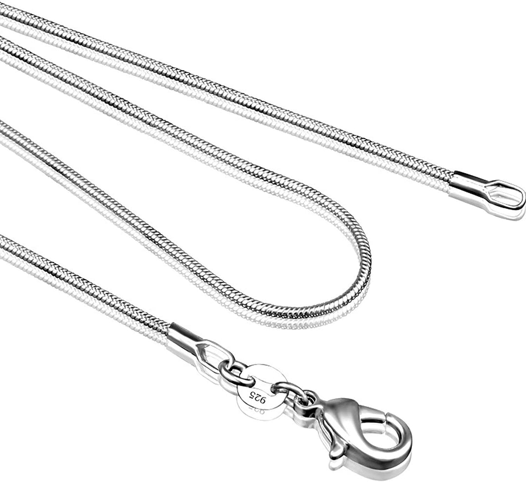 Sterling Silver Snake Chain-Necklace--Tiry Originals, LLC