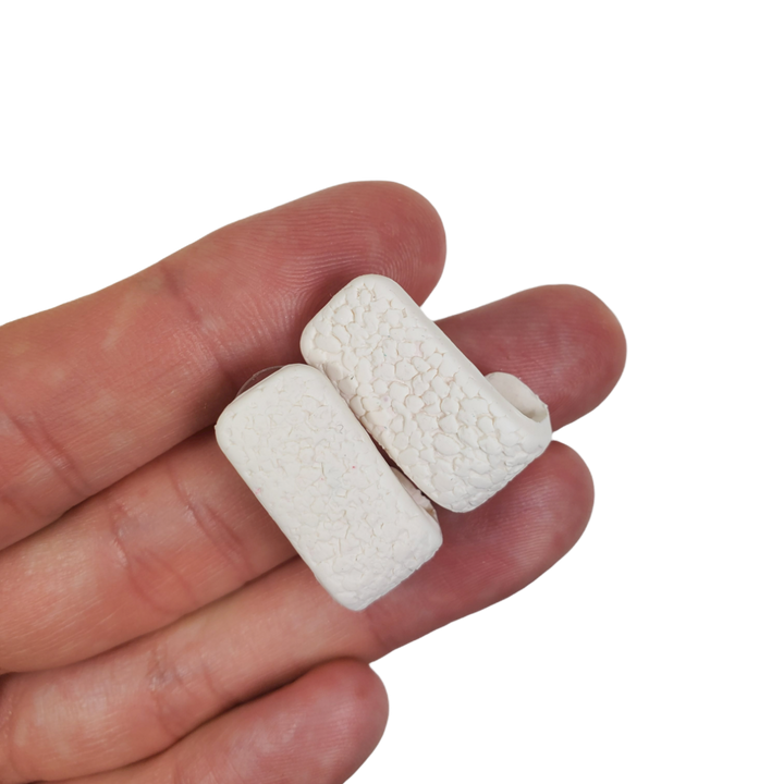 White Huggie Earrings - Solid Color and Stylish Accessories for Any Outfit-Earrings-Tiry Originals, LLC