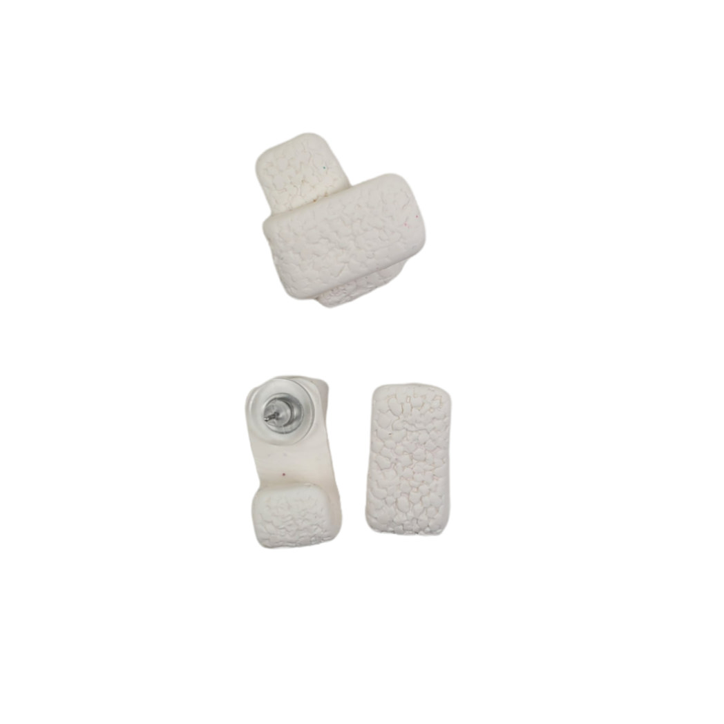 White Huggie Earrings - Solid Color and Stylish Accessories for Any Outfit-Earrings-Tiry Originals, LLC