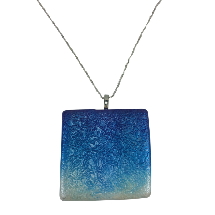 1-1/2" Large Square Ombre Pendant-Sale-PMP07 blu-Blue-Tiry Originals, LLC