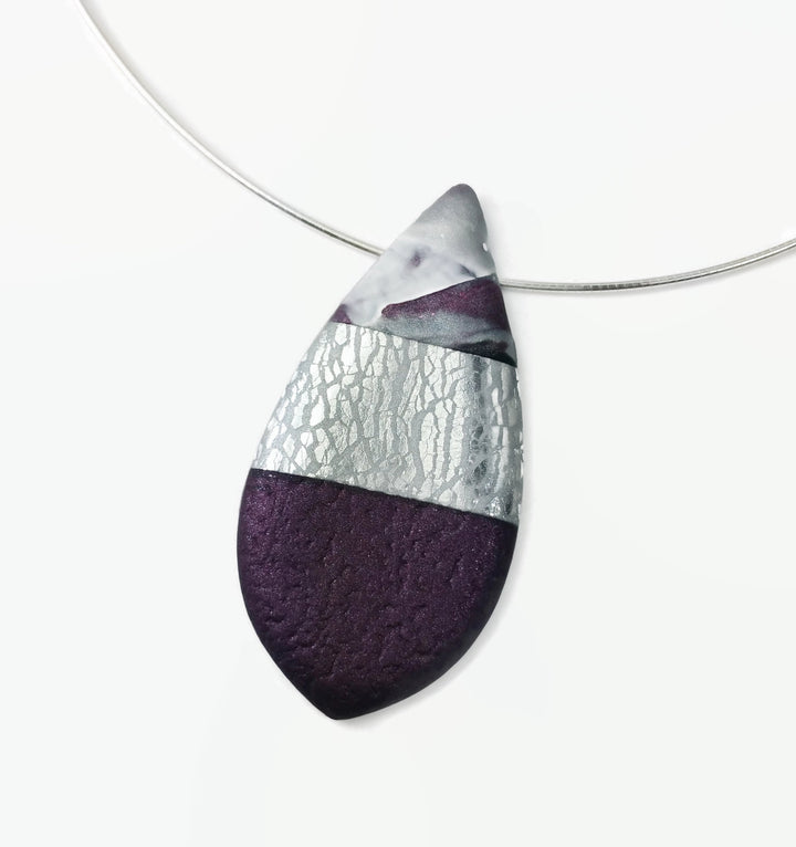 1" x 2" Tear Drop Pendant - Amaranthine-Sale-PMP52 Amaranthine 2-Amaranthine#2-Tiry Originals, LLC