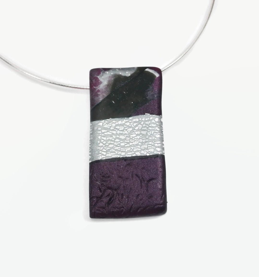 7/8" x 1-3/4" Rectangle Pendant - Amaranthine-Sale-Tiry Originals, LLC